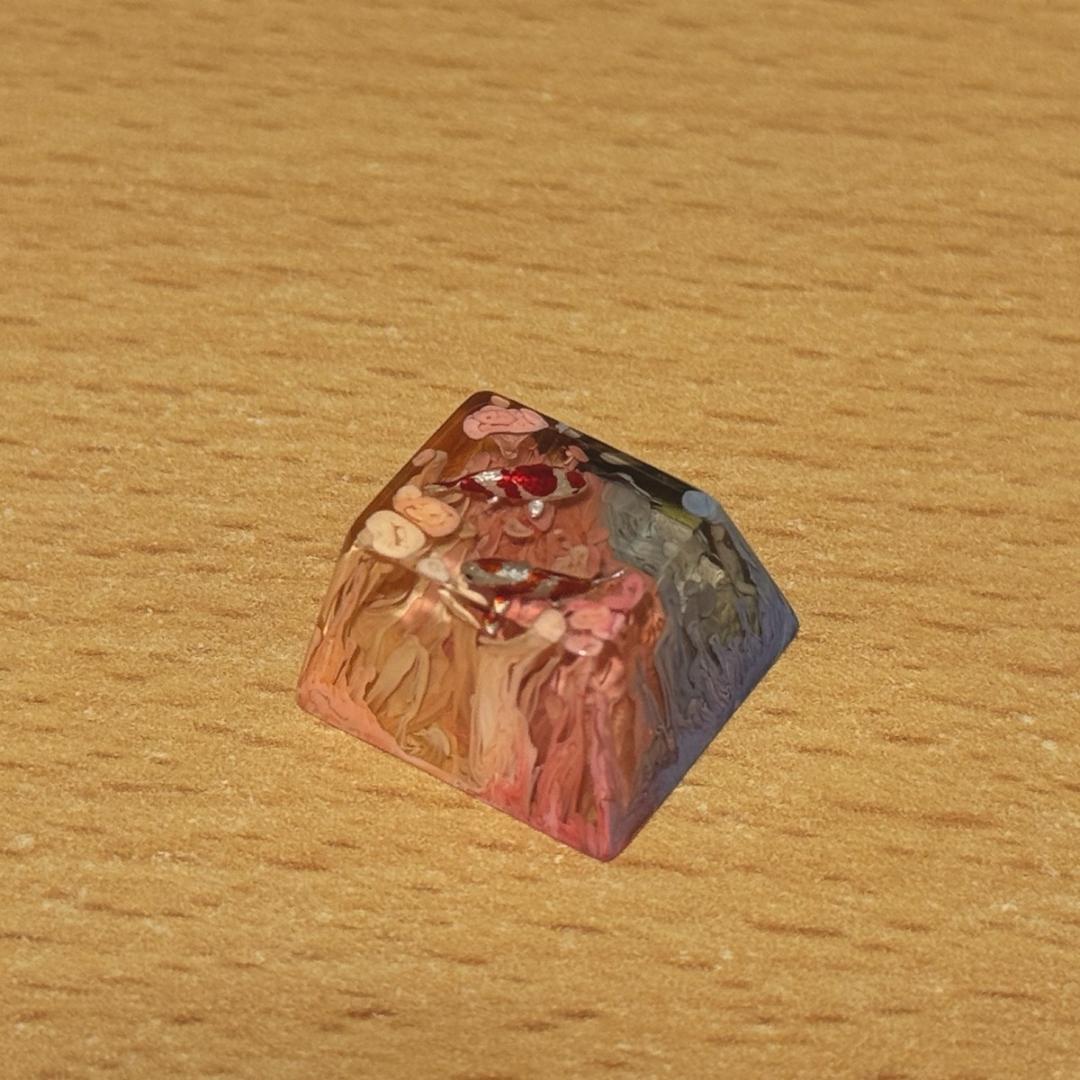 キーボード Jelly Key Zen Pond III - Goshiki Ruby