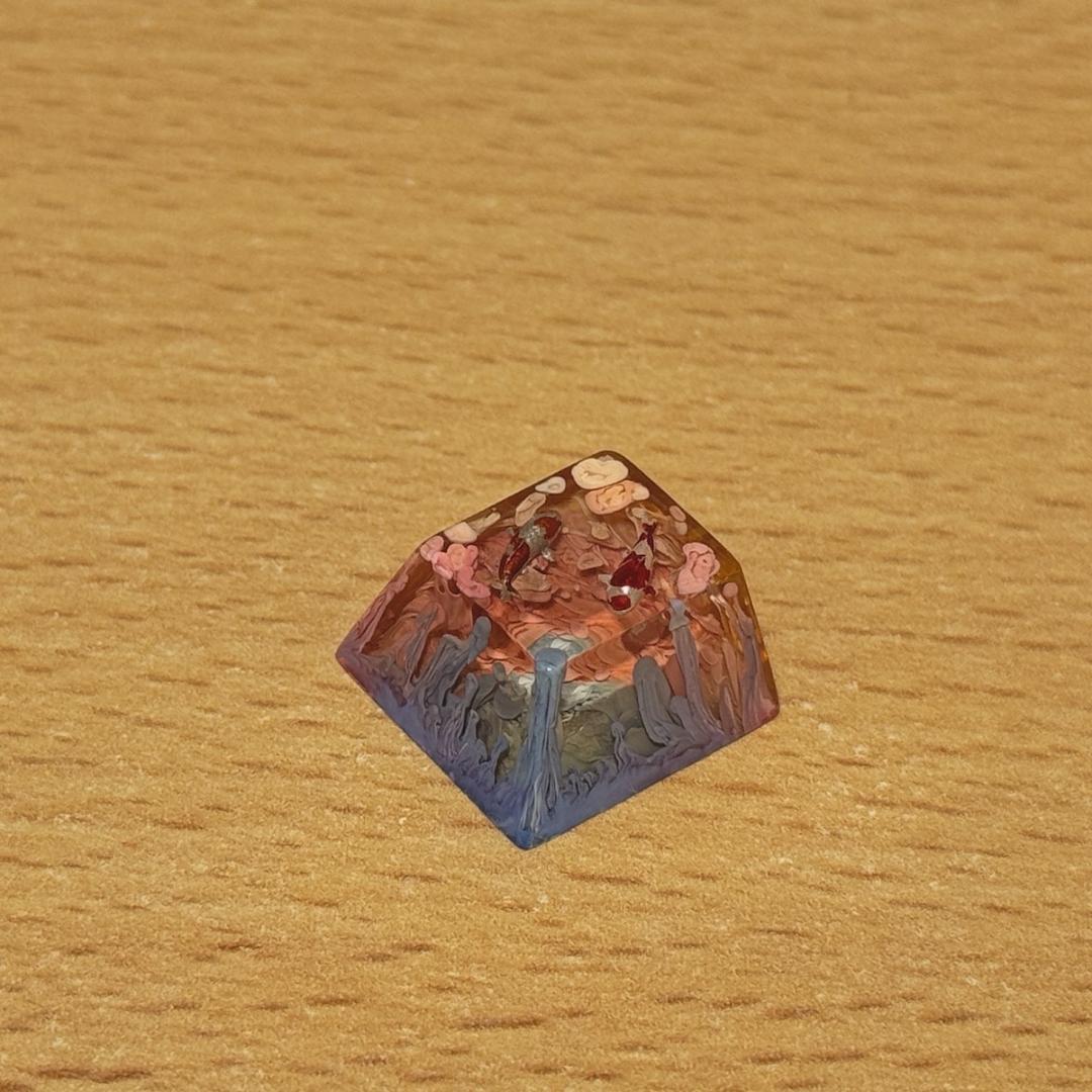 キーボード Jelly Key Zen Pond III - Goshiki Ruby