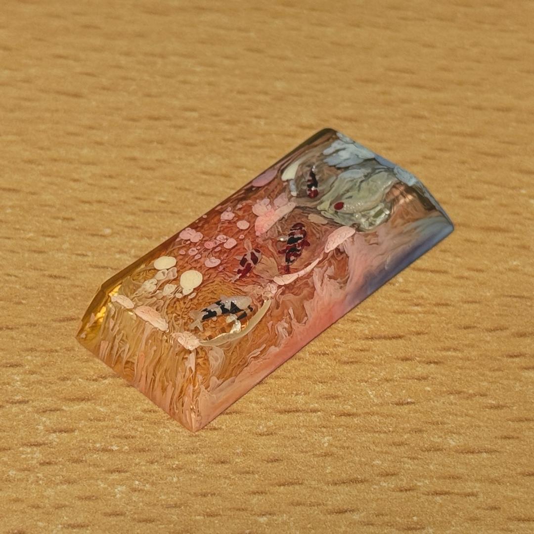 キーボード Jelly Key Zen Pond III - Goshiki Ruby