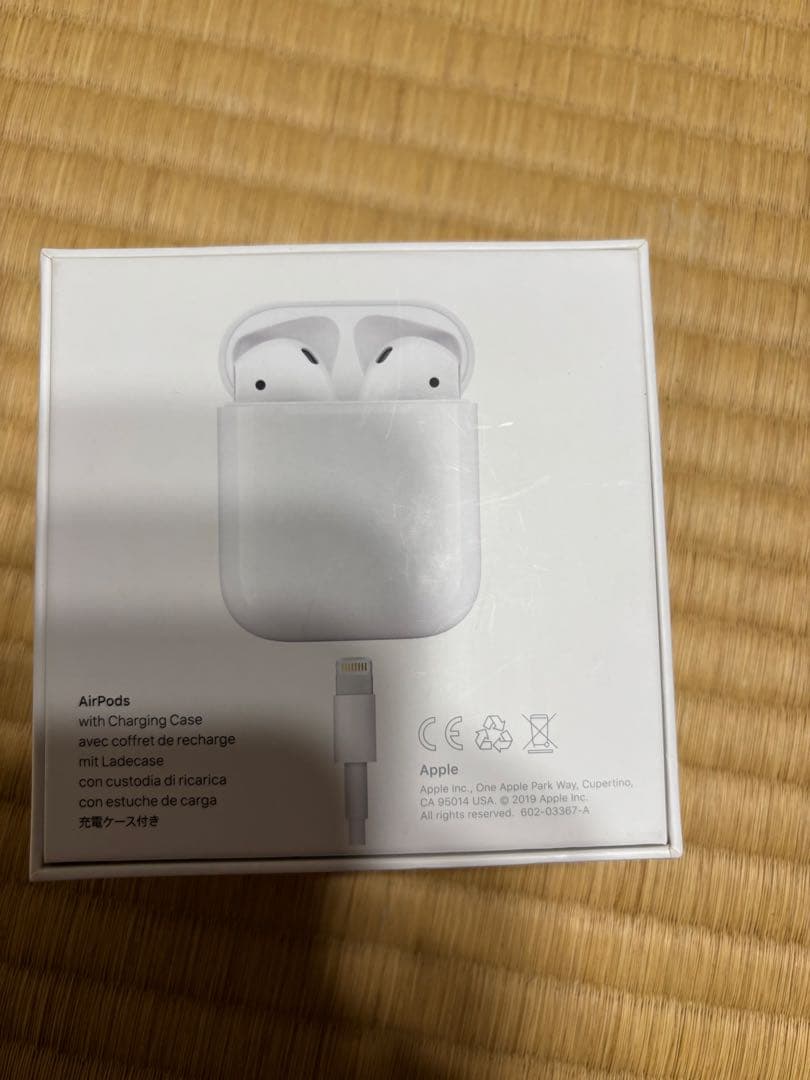 AirPods本体 ホワイト　第二世代　純正　正規品