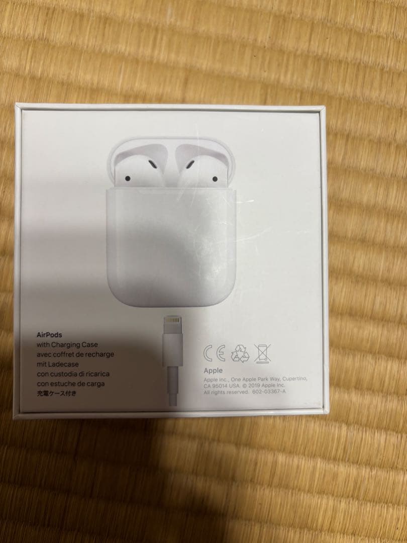 AirPods本体 ホワイト　第二世代　純正　正規品