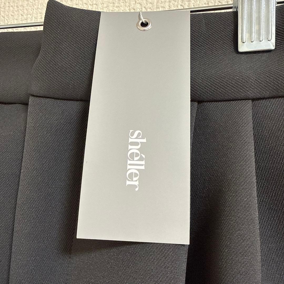 【新品タグ付き】Sheller シェリエ サイドヘムショートパンツ サイズM