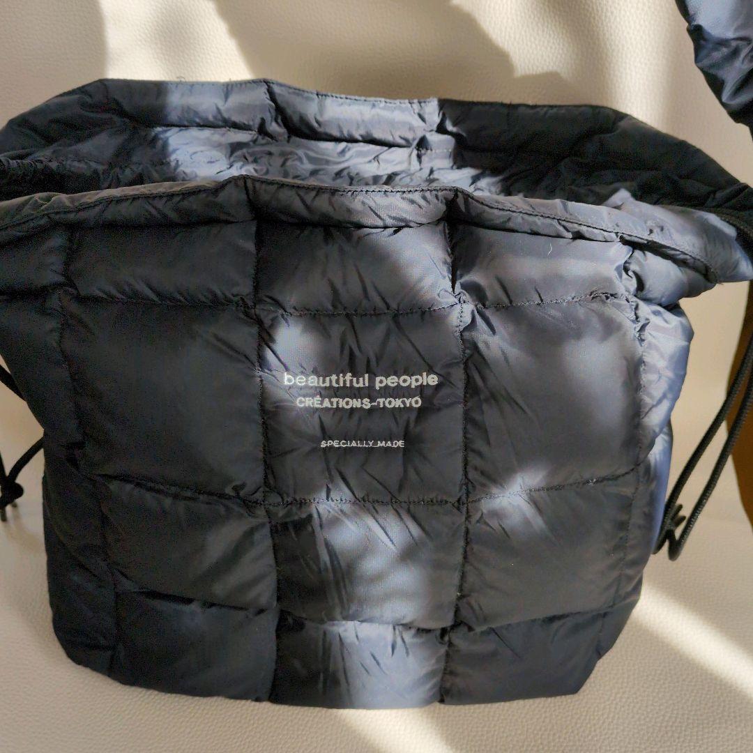 美品★beautiful people ‪× TAION ショルダーバッグ 黒