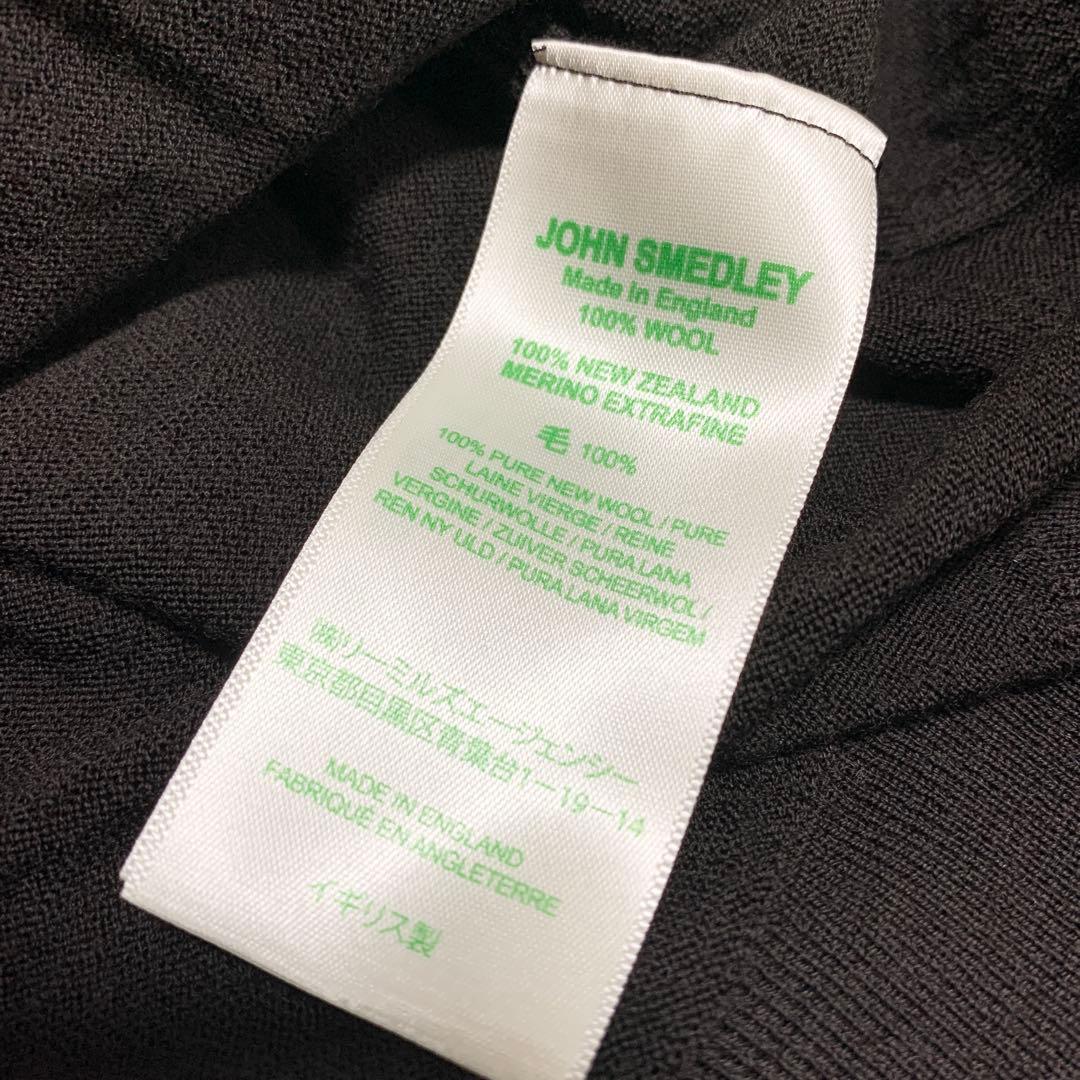 【メリノエクストラファイン】JOHN SMEDLEY　長袖タートルネックニット