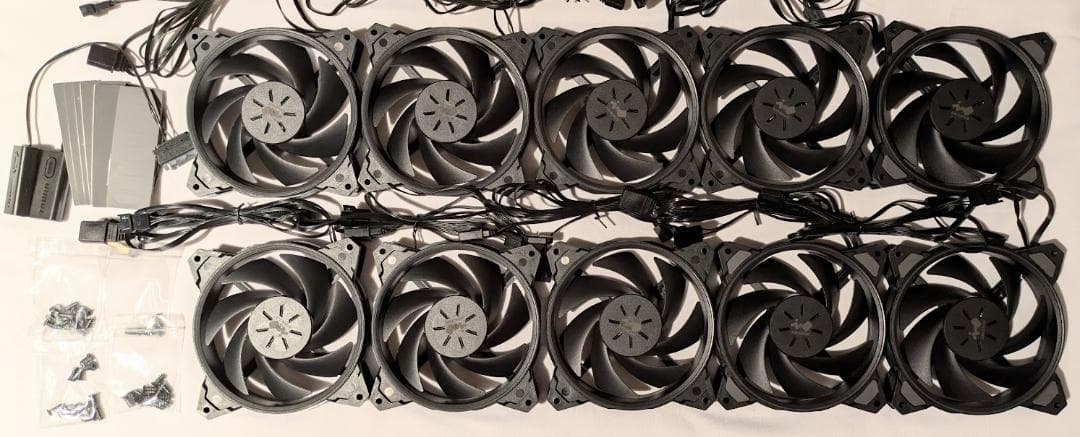 INWIN Sirius Loop ASL120 120mm ファン x10個