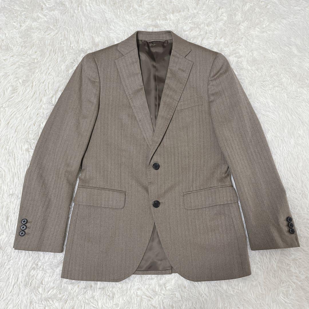 THE SUIT COMPANY スーツ　3点セット　ヘリンボーン