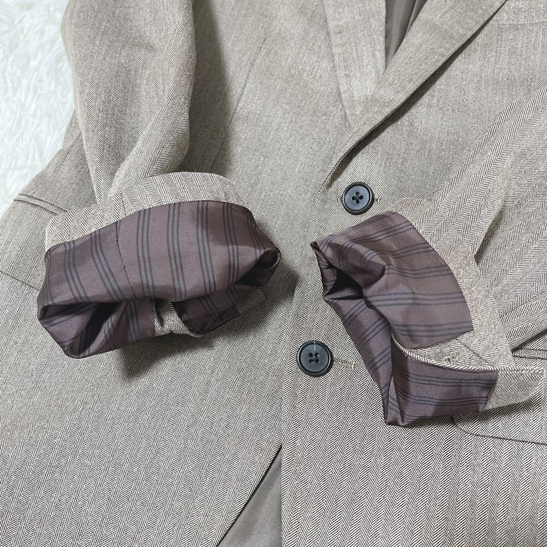 THE SUIT COMPANY スーツ　3点セット　ヘリンボーン