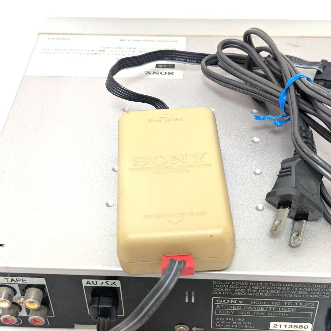 オートリバース カセットデッキ ソニー SONY TC-TX373