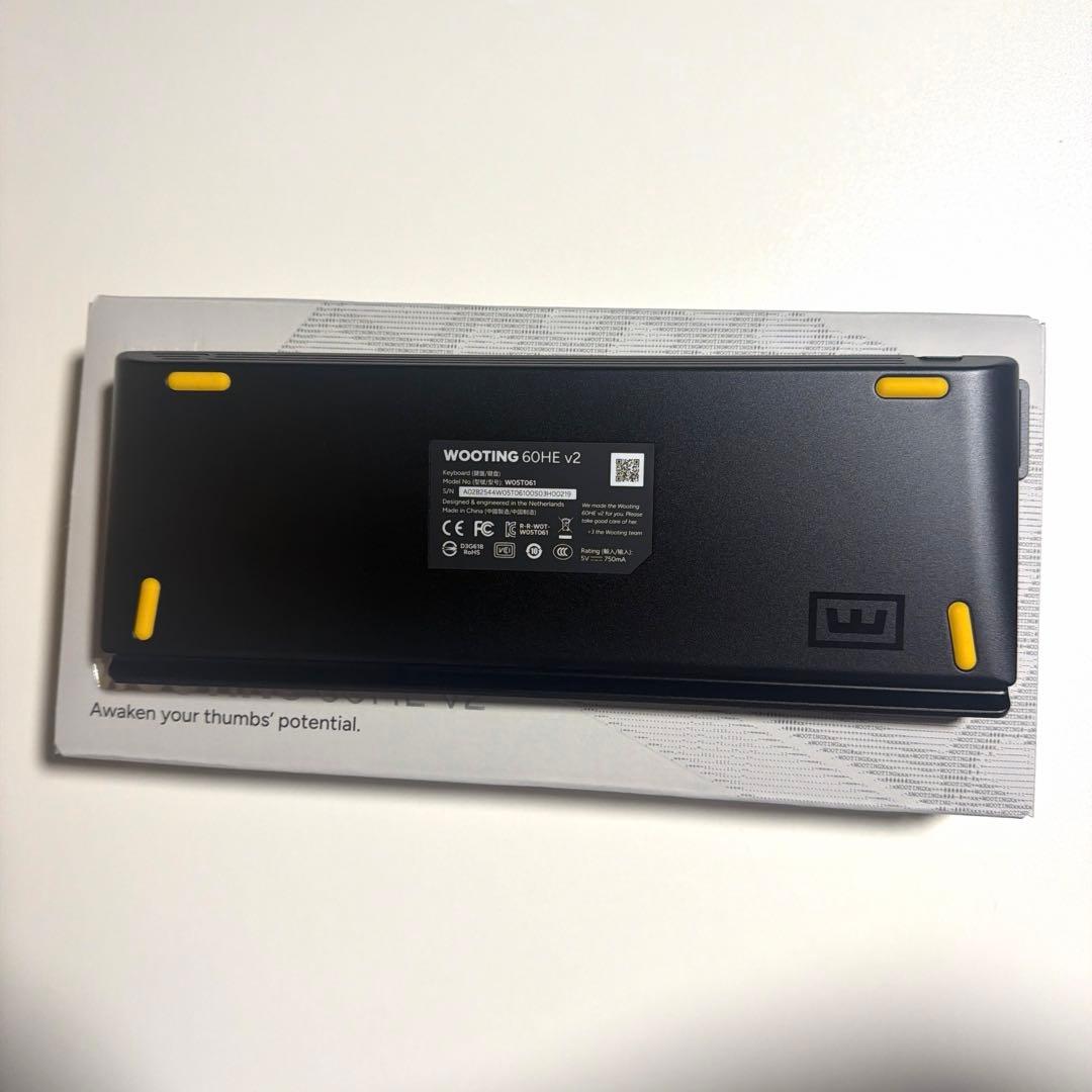 キーボード Wooting 60HE v2 Split-spacebar