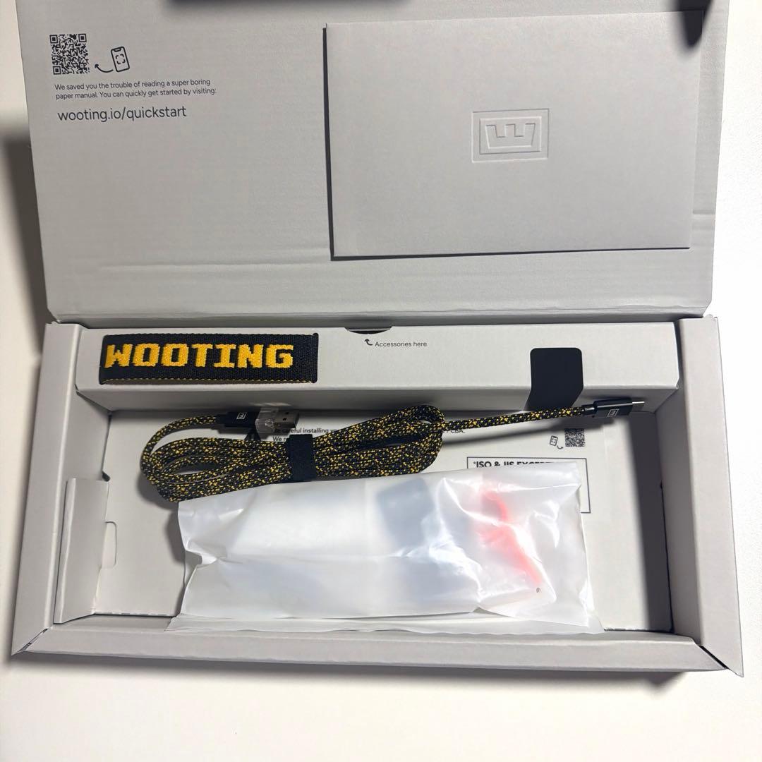 キーボード Wooting 60HE v2 Split-spacebar