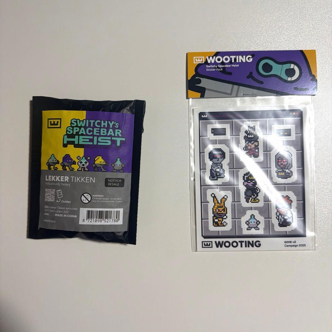 キーボード Wooting 60HE v2 Split-spacebar