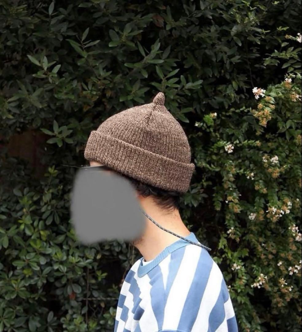 NOROLL GERMINATE SOLID BEANIE BROWN キャップ