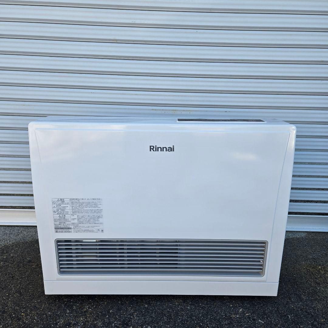 美品 Rinnai ガスファンヒーター 都市ガス14-22畳 RHF-570FT