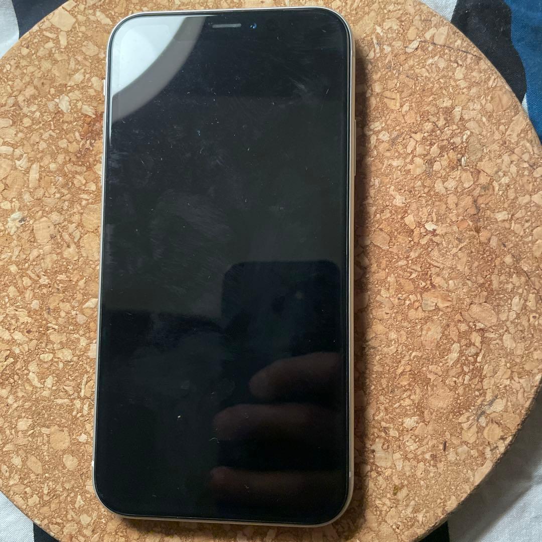 【美品】iPhone XR 128GB SIMフリー　ホワイト