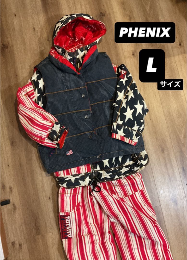 スノーボード、スキーウェア PHENIX 上下