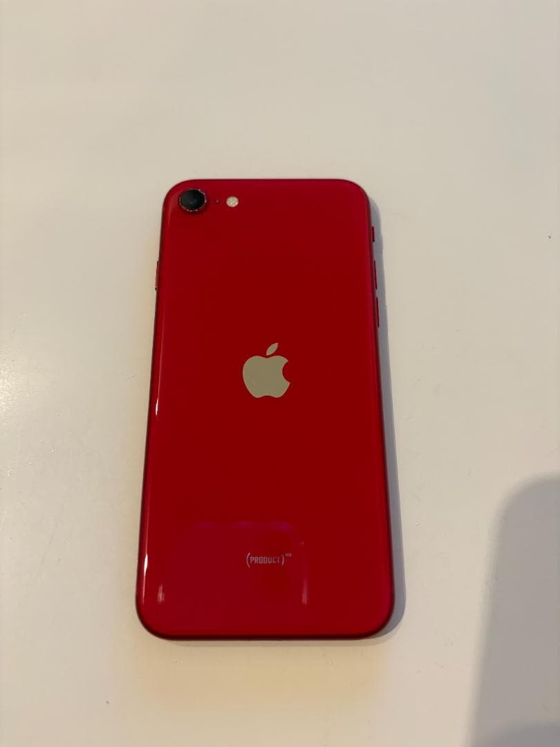 iPhone SE2 SIMフリー 64G レッド バッテリ100% 新品付属品