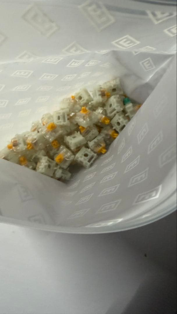 wooting60he＋ カスタム コイルケーブル付き