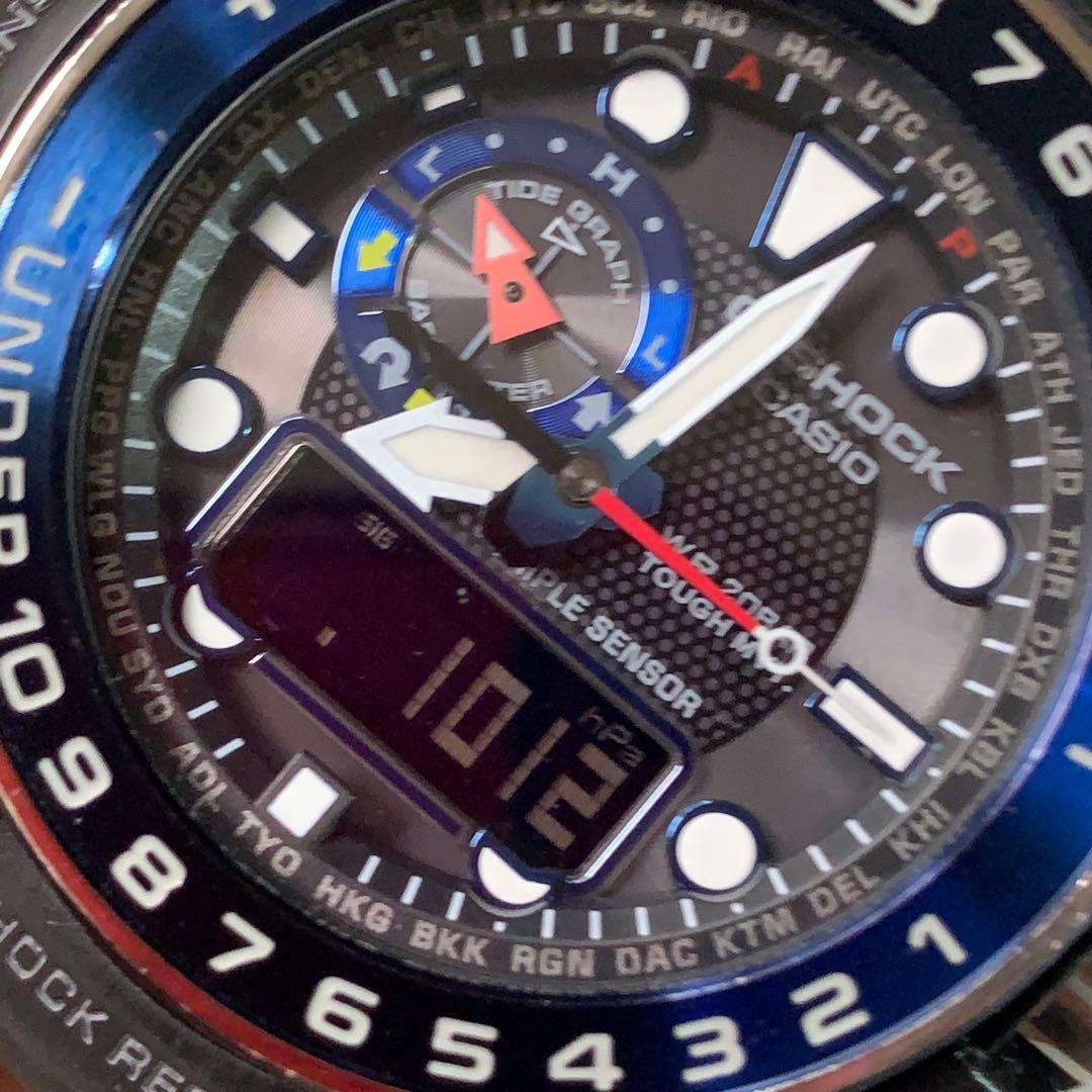 時計 CASIO G-SHOCK GWN-1000B Marine Blue