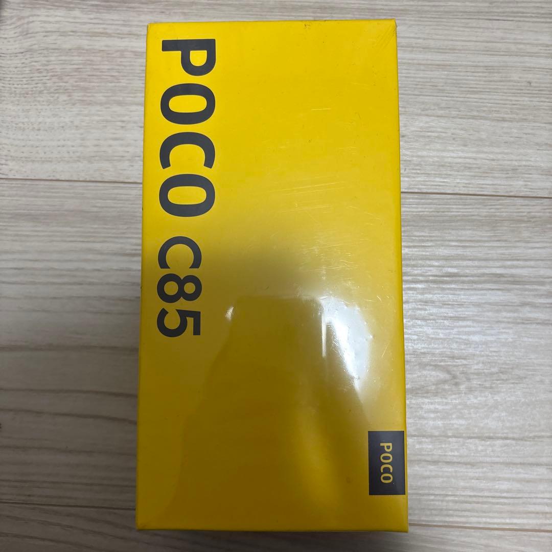 POCO C85 ブラック 8GB RAM 256GB ROM