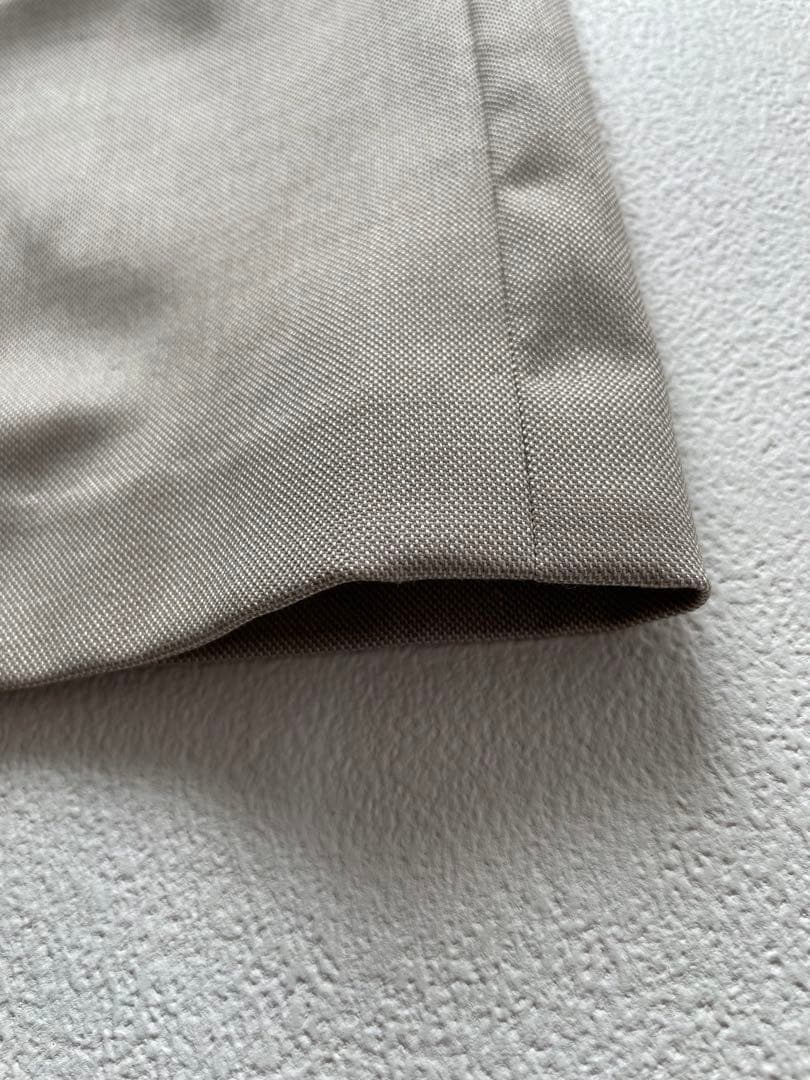 大きいサイズ ニューヨーカー スカートスーツ ワンボタン シルク素材 冠婚葬祭