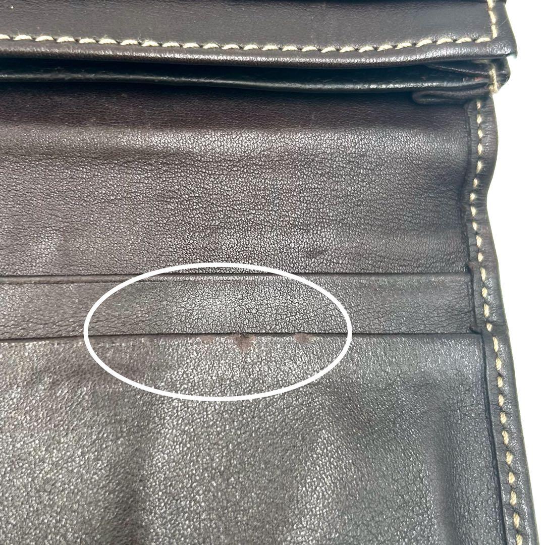 GUCCI 　グッチ　GG柄　　名刺入れ　ブラウン×ベージュ