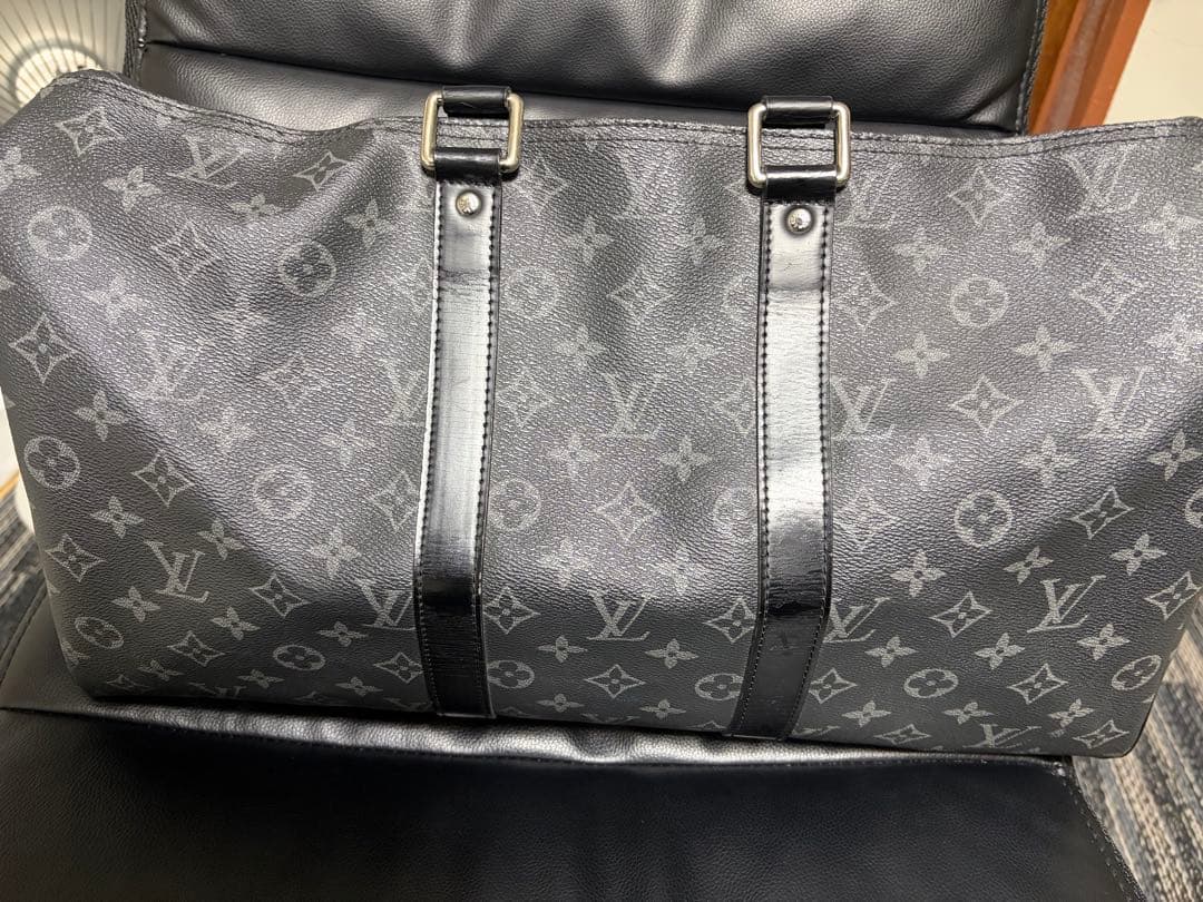 ルイ・ヴィトン グレー モノグラム ボストンバッグ