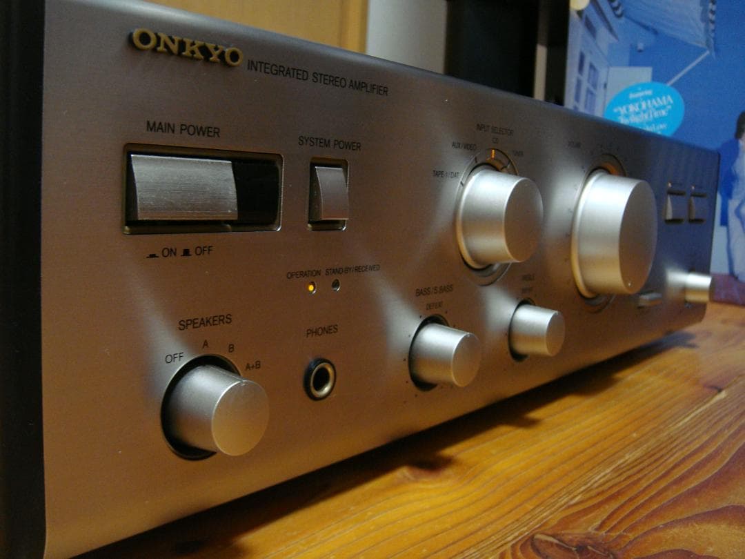 整備済 ONKYO オンキョー INTEGRATED A-913 取説付