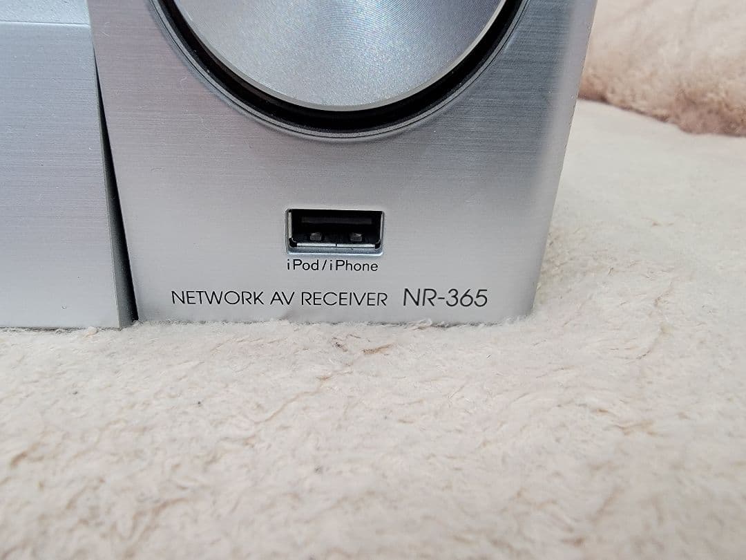 ONKYO ネットワークAVレシーバー NR-365 シルバー