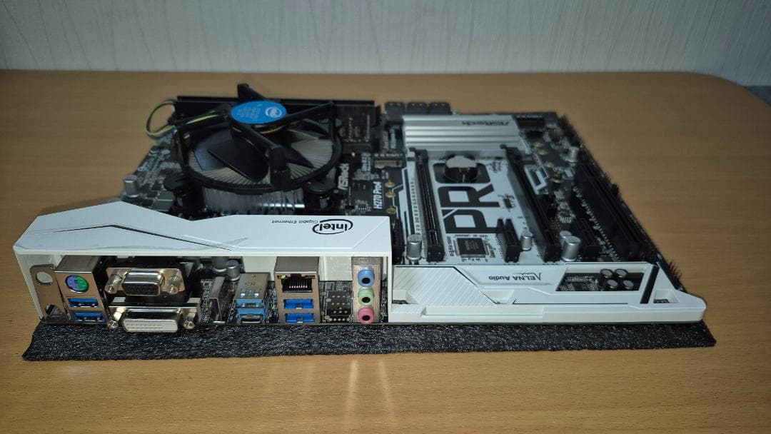 【動作確認済】 H270M Pro4、i5-7500、16GB DDR4