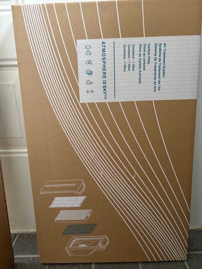 未開封品　アムウェイ Amway アトモスフィア スカイ カーボン脱臭フィルター