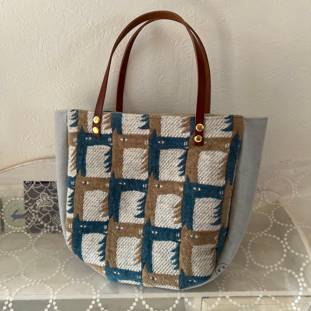 ♡handmade♡ ミナペルホネン　　　まるトートバッグ