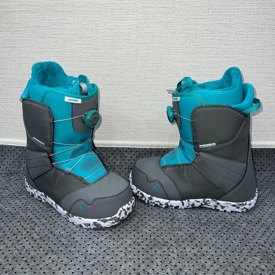 5回使用 25cm BURTON ZIPLINE BOA スノーボードブーツ