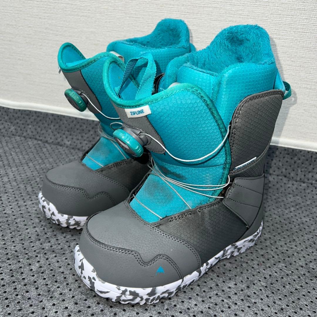 5回使用 25cm BURTON ZIPLINE BOA スノーボードブーツ