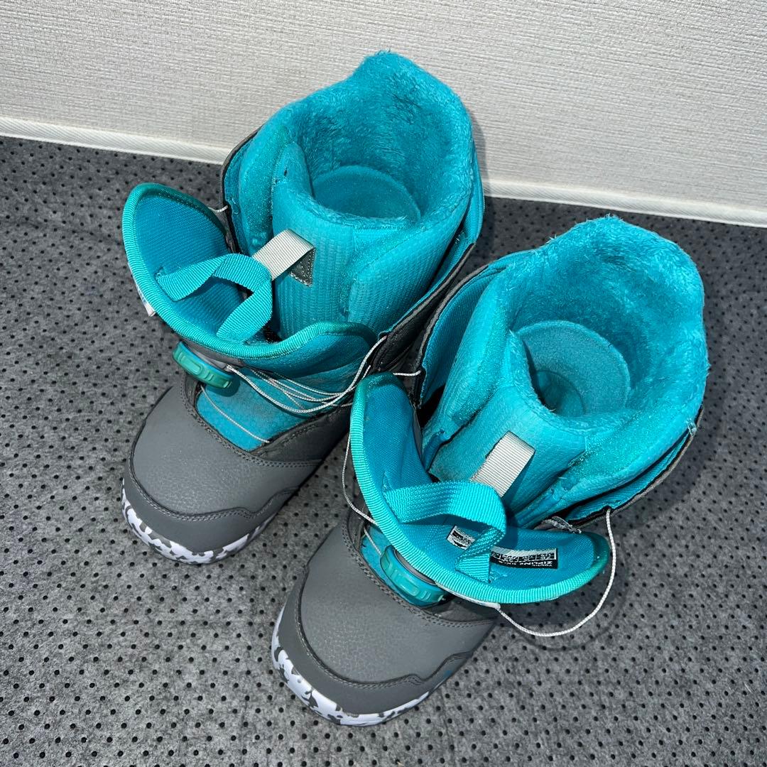 5回使用 25cm BURTON ZIPLINE BOA スノーボードブーツ