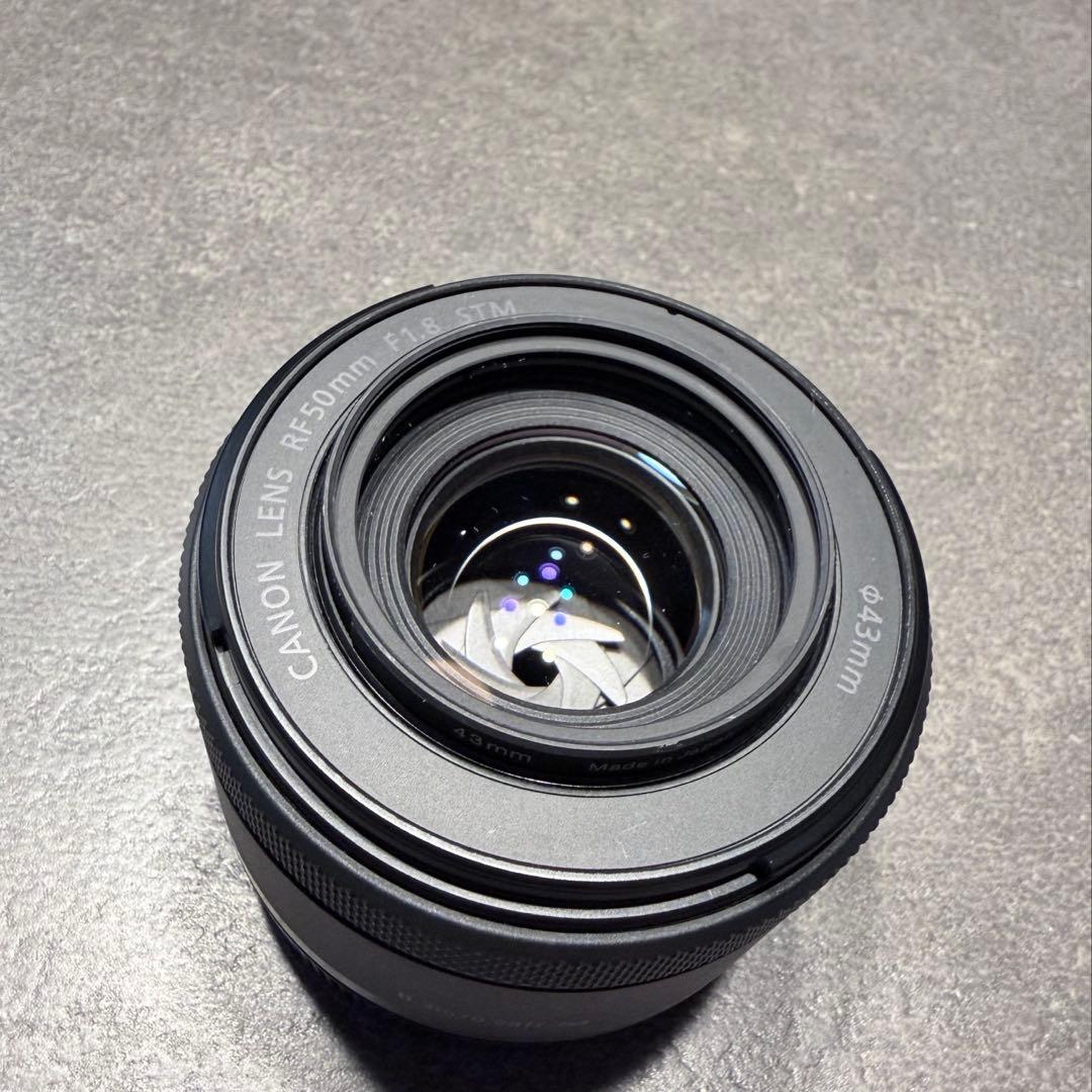 【おまけあり】Canon RF 50mm F1.8 STMレンズ