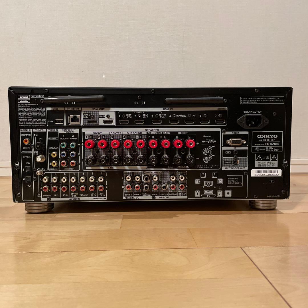 ONKYOアンプTX-RZ810