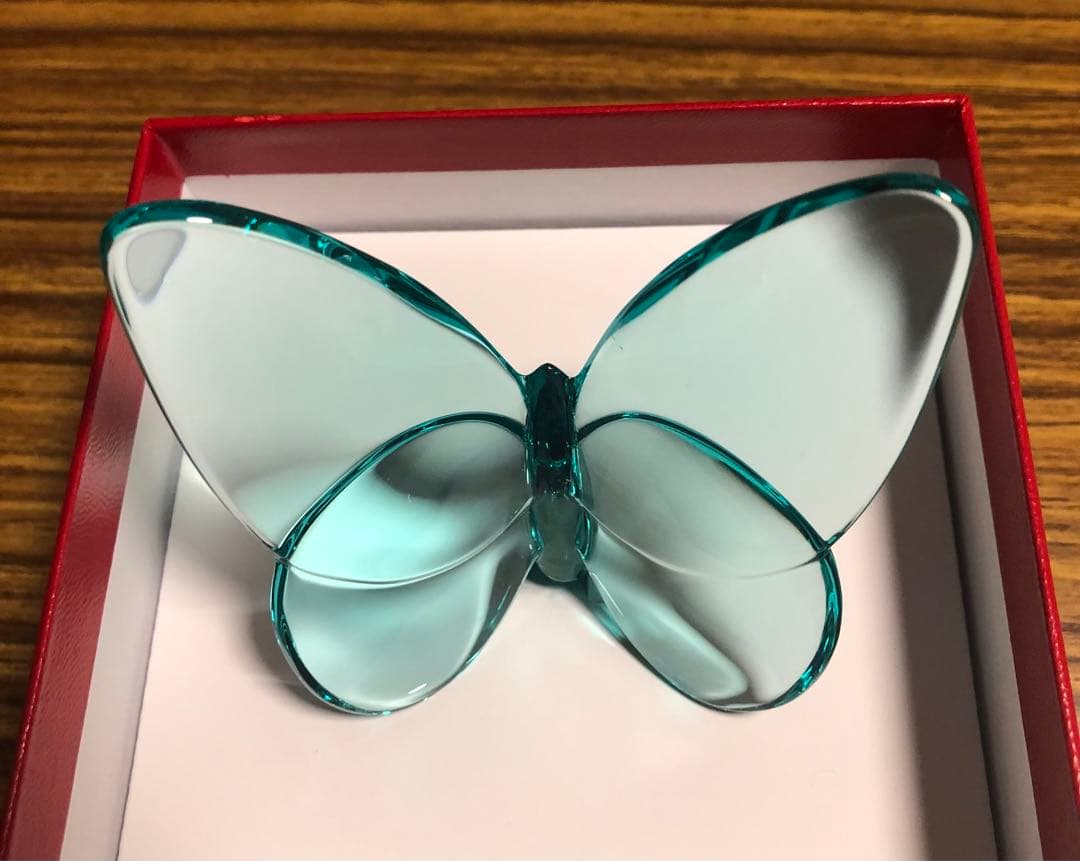 【新品】バカラ　ラッキー　バタフライ　 パピヨン　蝶