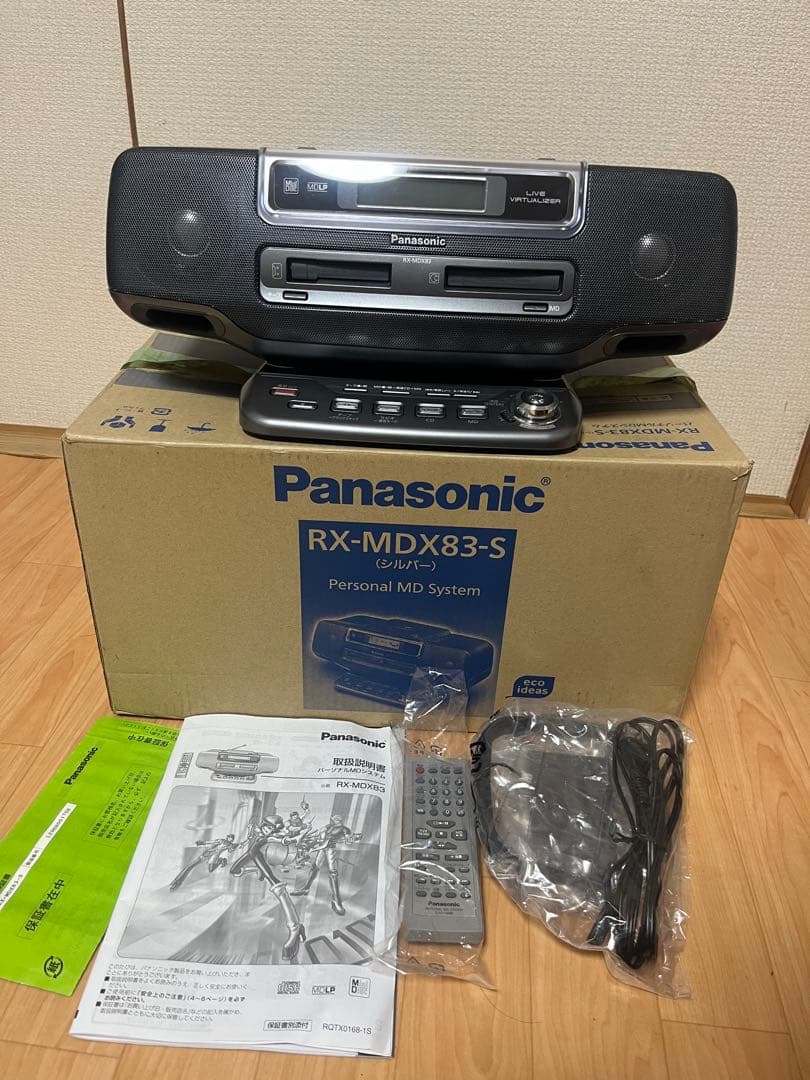 Panasonic RX-MDX83-S MDシステム