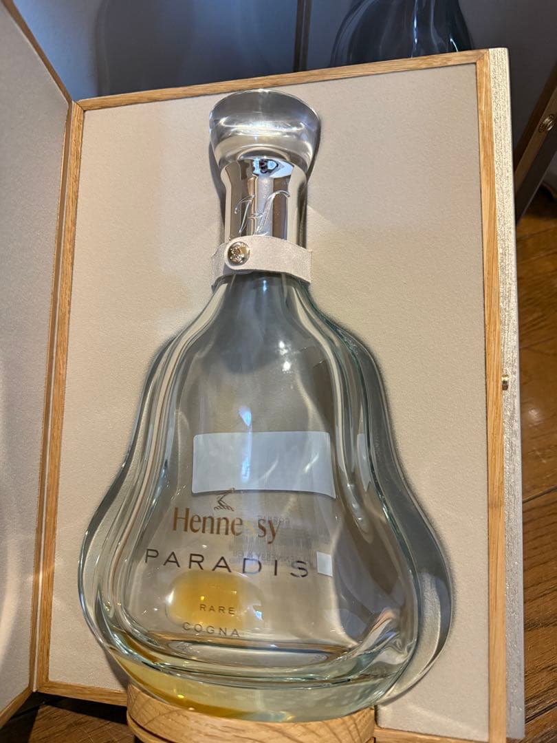 Hennessy Paradis木箱付き空瓶3本セット