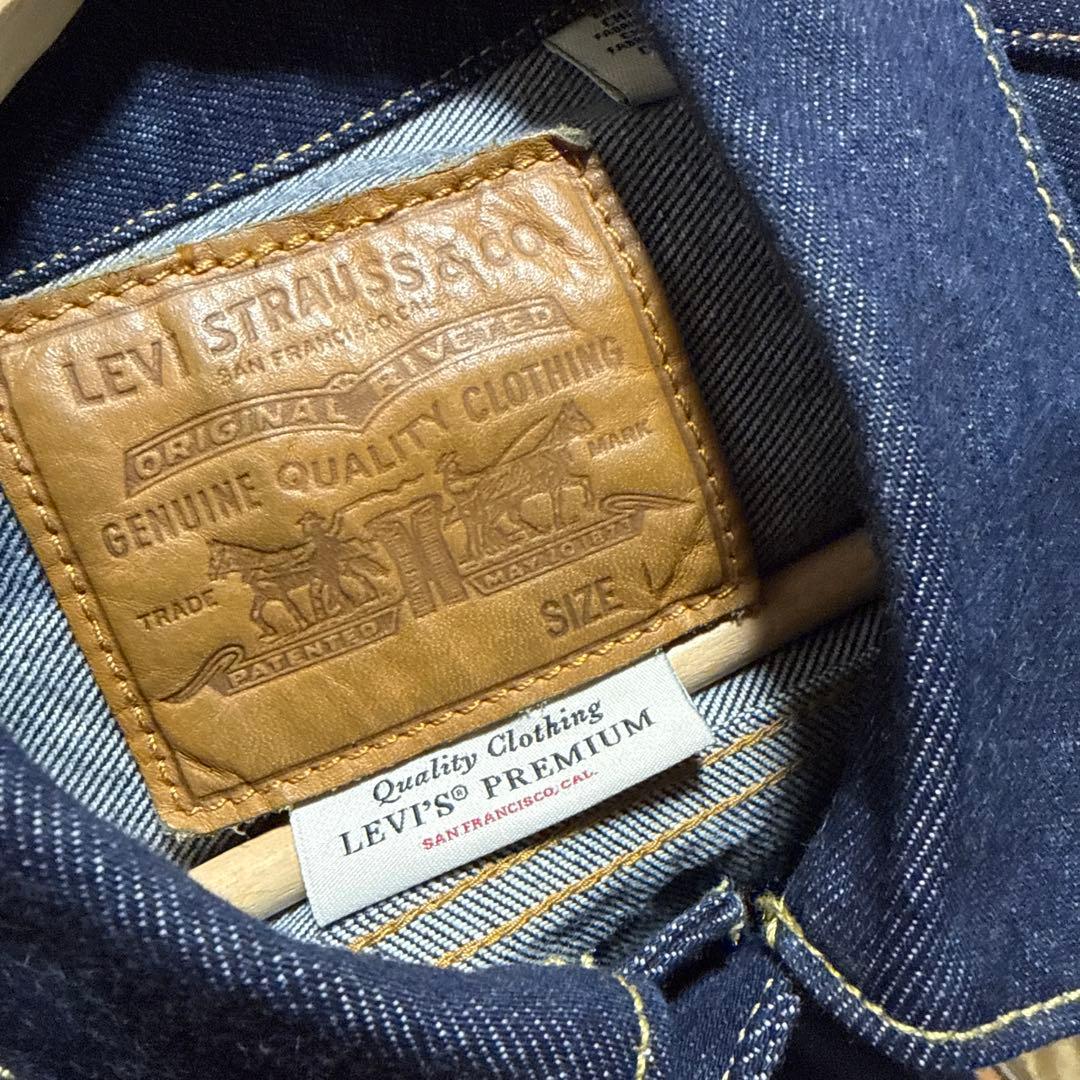 Ｌサイズ リーバイスrelume別注 TYPE1 トラッカージャケット