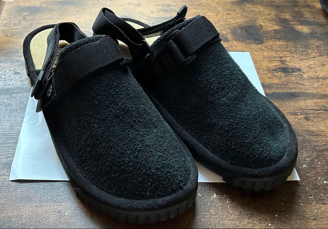 靴 SHAKA SNUG CLOG HAIRY SUEDE SK-251