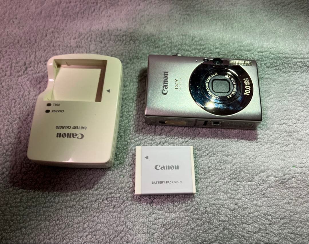 Canon IXY Digital 25 IS デジタルカメラ シルバー