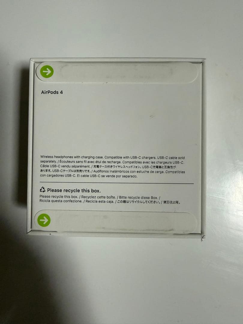 AirPods 4 ノイズキャンセル非対応　新品未開封