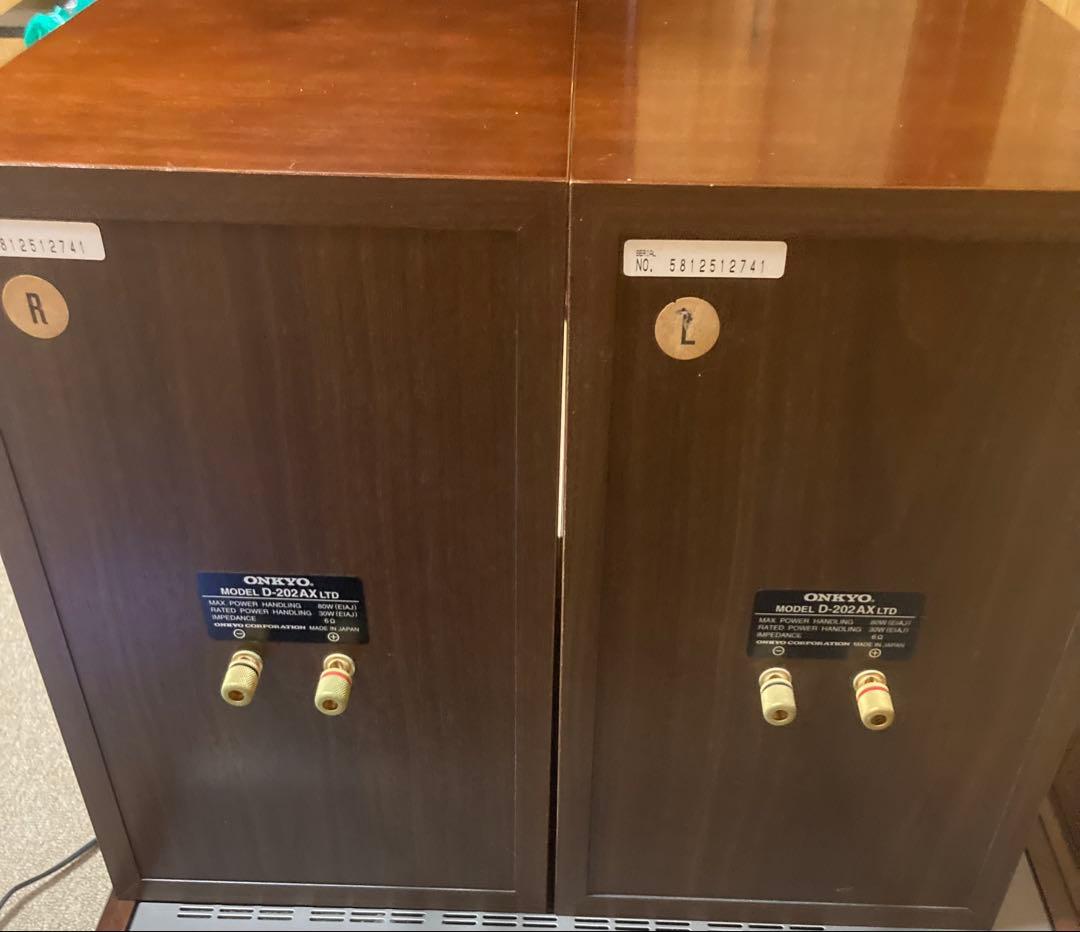 最終価格　名機　ONKYO高級スピーカー　D-202AX LTD 音出し確認済み