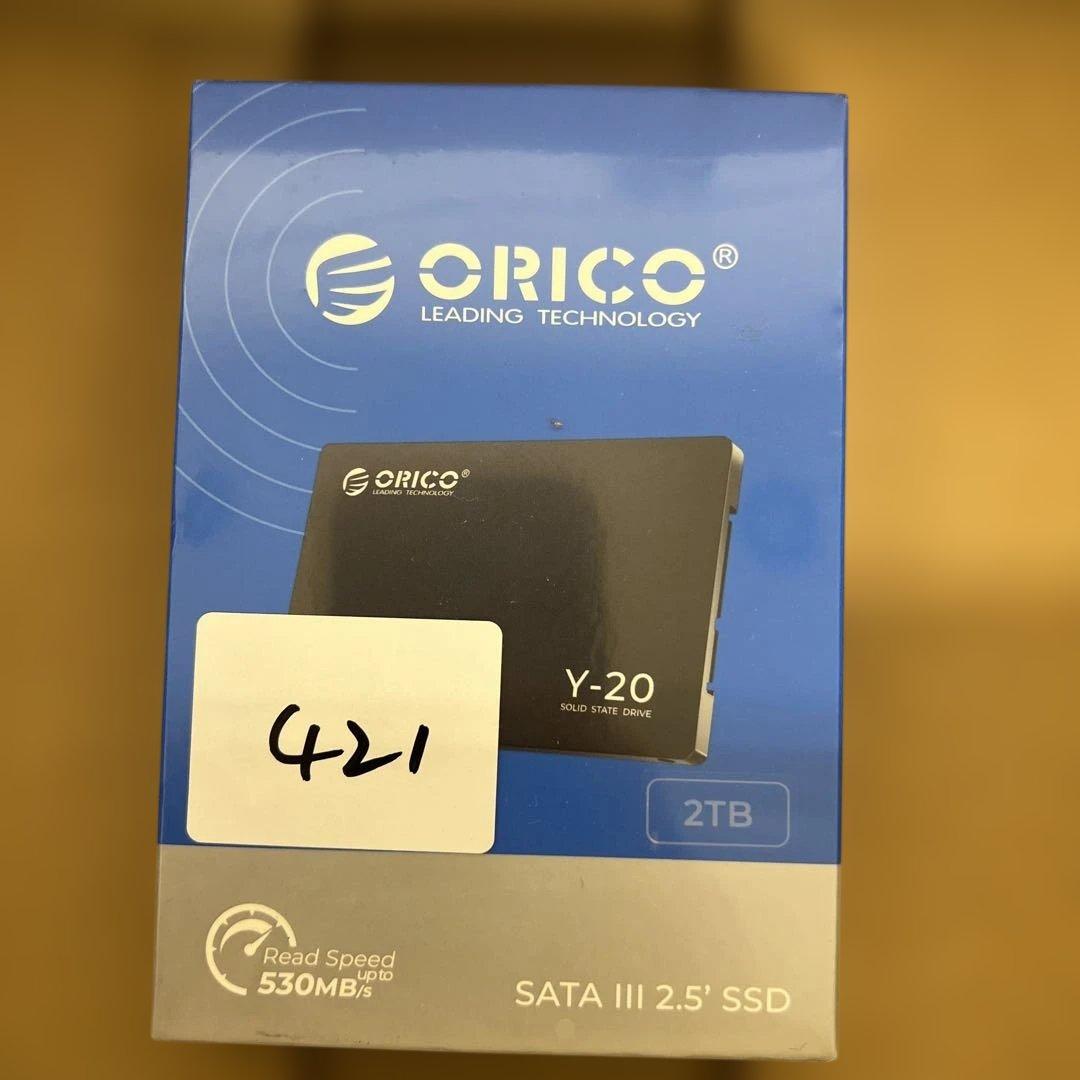 421 ORICO Y20 2TB 内蔵型SSD 未開封