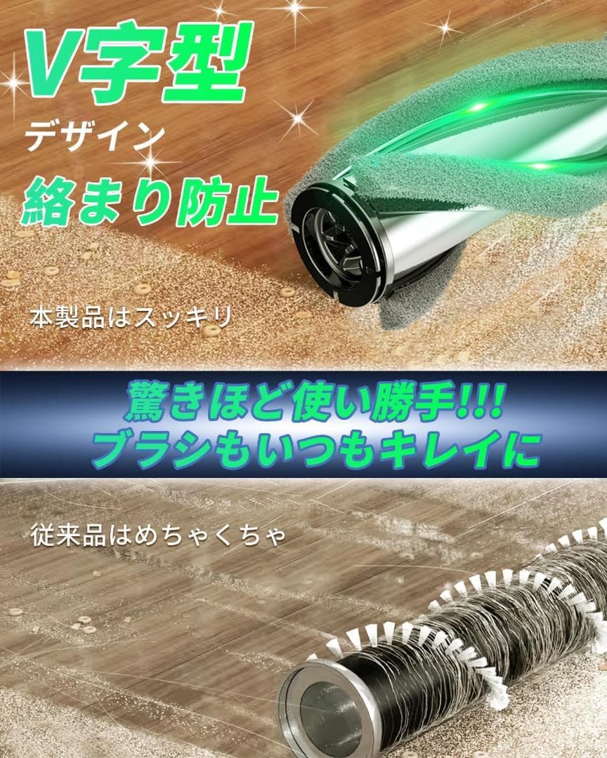 掃除機 コードレス 強力吸引 33000Pa サイクロン式 スティック ハンディ