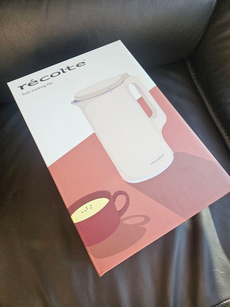 【新品未開封】レコルト 自動調理ポットクリームホワイト