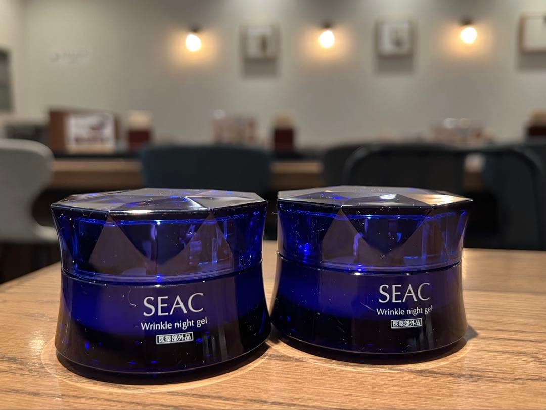 SEAC オールインワンジェル(シワ改善)夜用2個