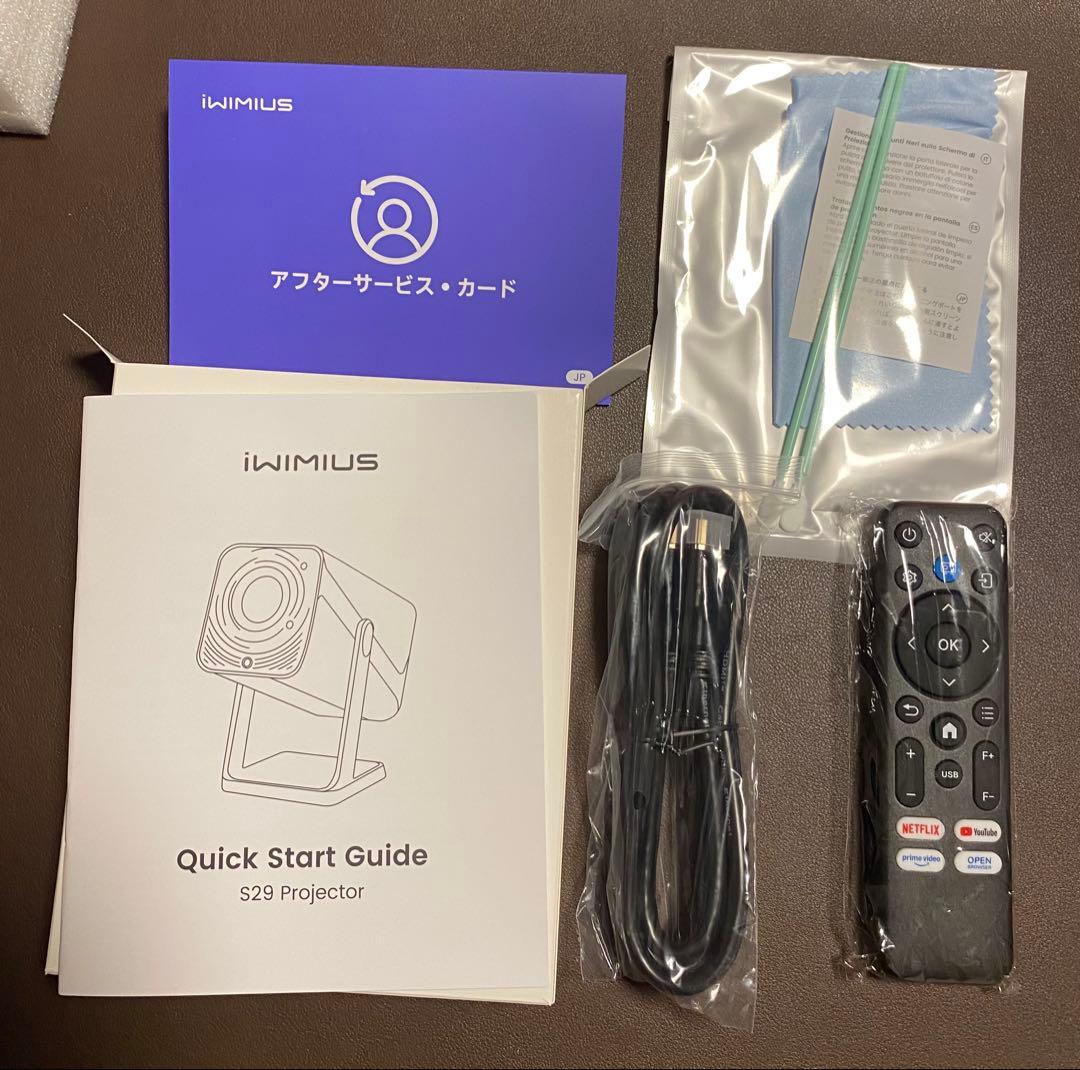 時限　iWIMIUS S29 ポータブルプロジェクター