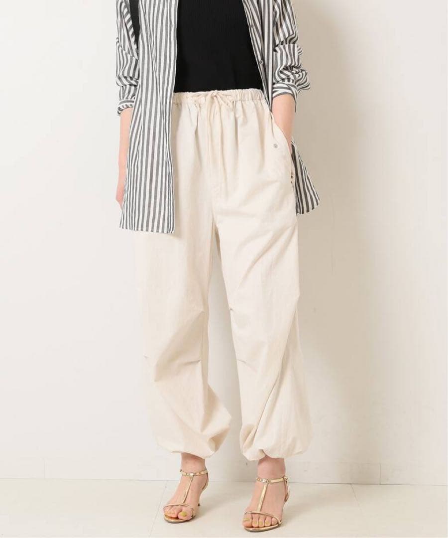 Spick and Span ヴィンテージサテンオーバーパンツ